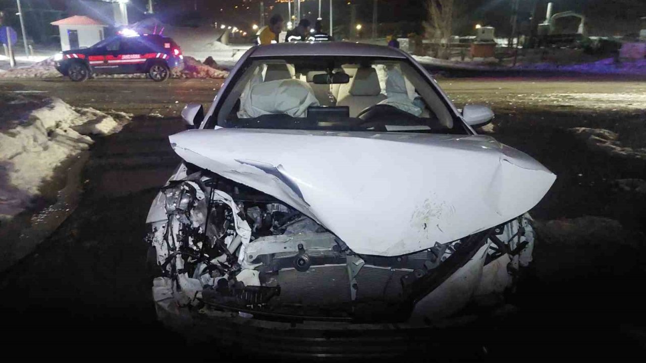 Bingöl’de otomobil domuz sürüsüne çarptı: 3 yaralı