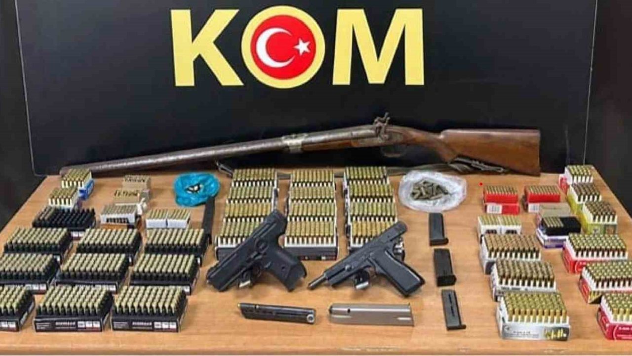 Muğla’da bir yılda 299 ruhsatsız tabanca ele geçirildi