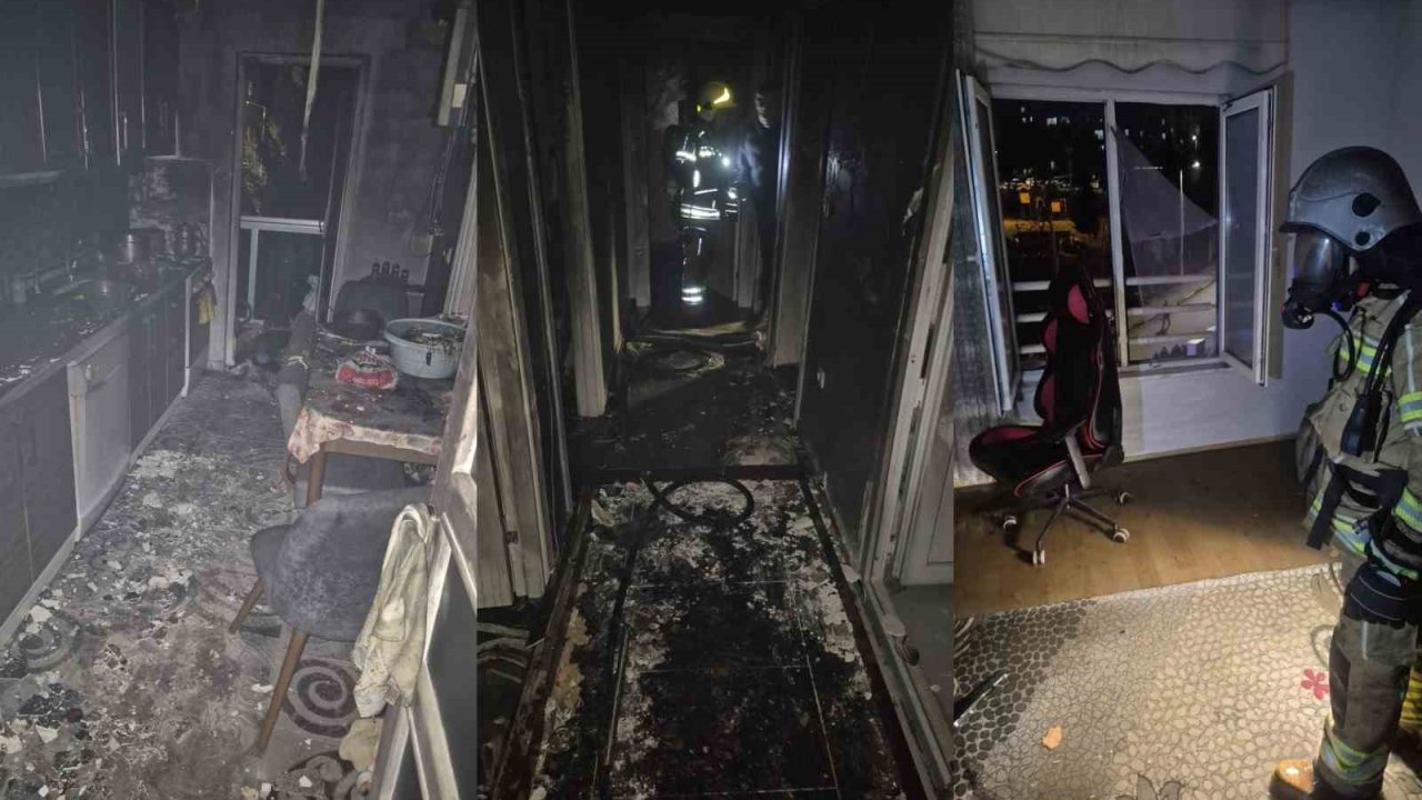 Bursa İtfaiyesi’nden yangına hızlı müdahale