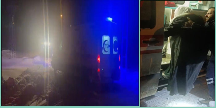 Kars'ta Özel İdare ve sağlık ekipleri hastalar için seferber oldu