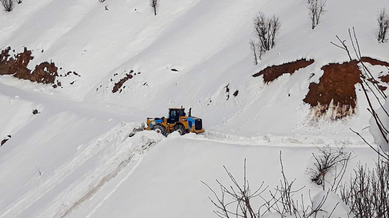 Diyarbakır’da kapanan yollar günler süren çalışmalar sonucu açıldı