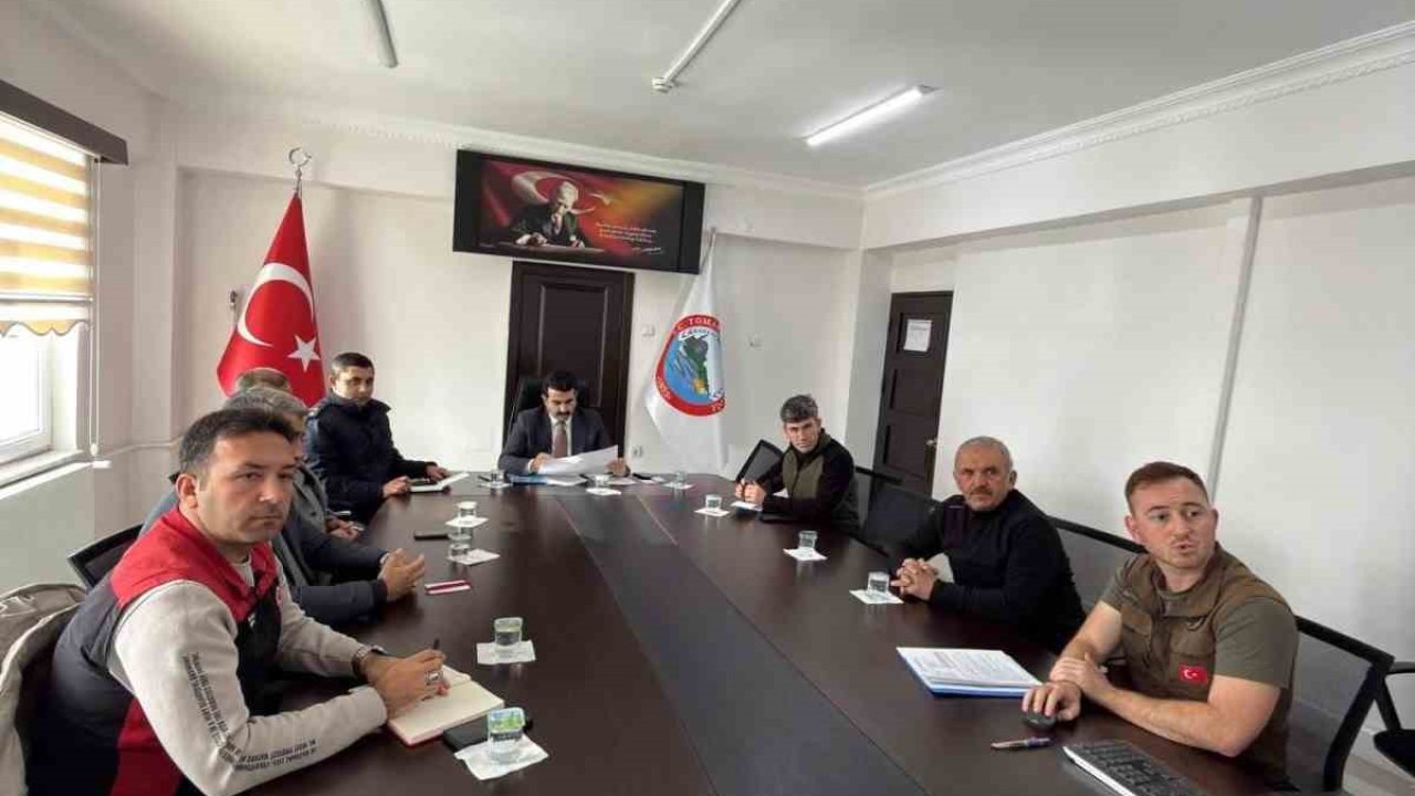 Tomarza’da Av Komisyonu Toplantısı yapıldı