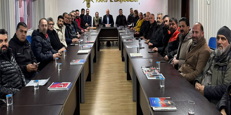 AK Parti Kars İl Teşkilatında Haftalık Değerlendirme Toplantısı