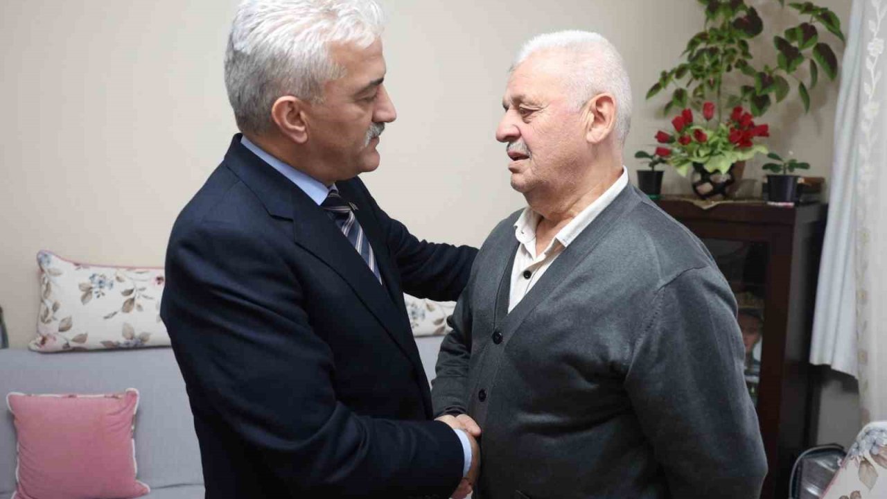 Vali Mehmet Makas’ın ilk ziyareti şehit polis memurunun ailesine