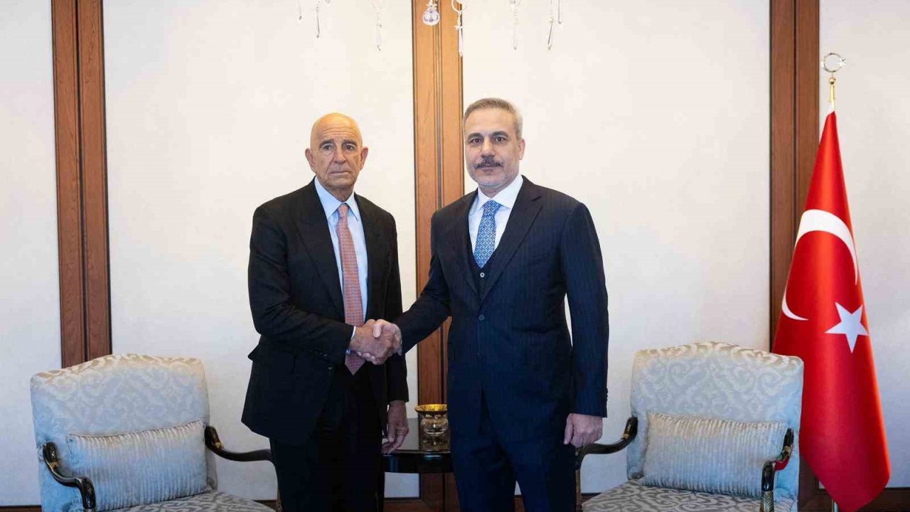 Bakan Fidan, ABD Suriye Temsilcisi Barrack’ı kabul etti