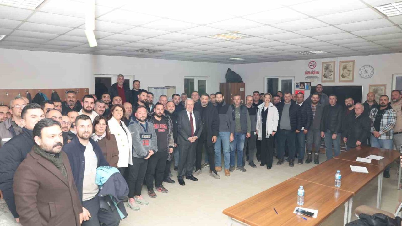 Başkan Şadi Özdemir’den karla mücadele ekiplerine teşekkür