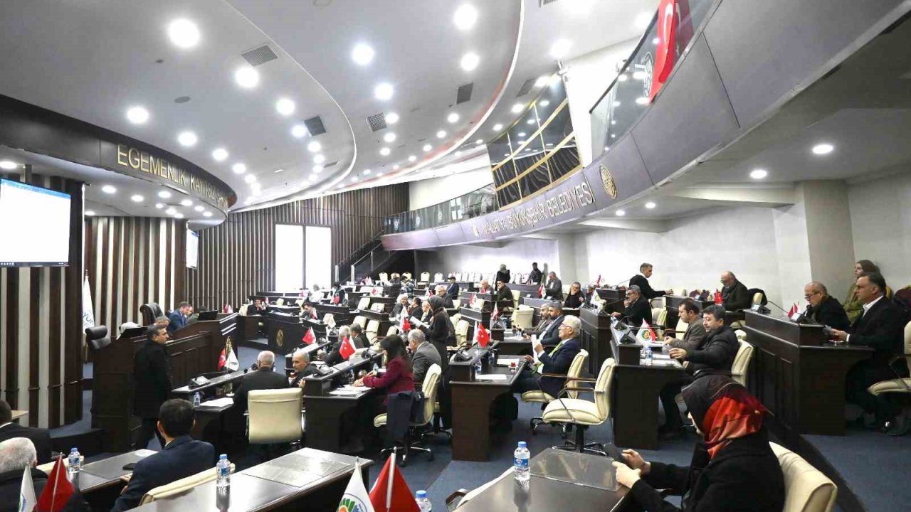 Malatya Büyükşehir Belediye Meclisi Ocak ayı toplantıları sona erdi