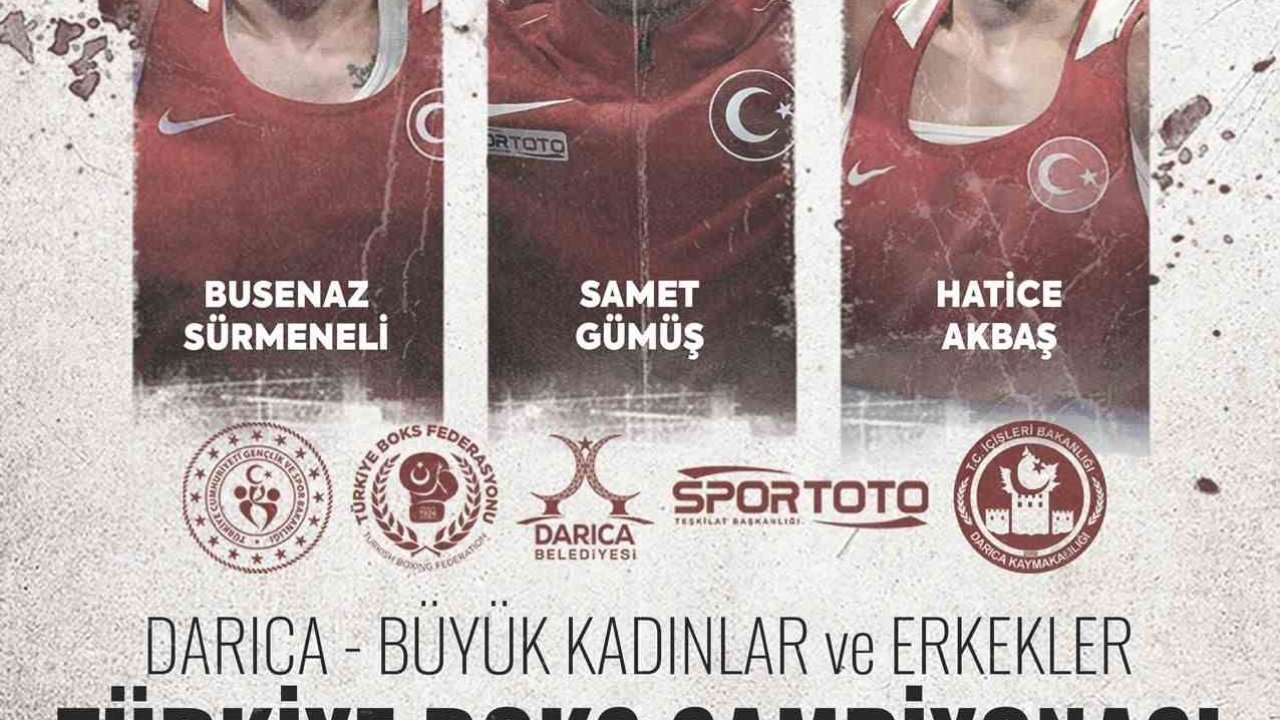 Büyük Kadınlar ve Erkekler Türkiye Boks Şampiyonası Darıca’da yapılacak