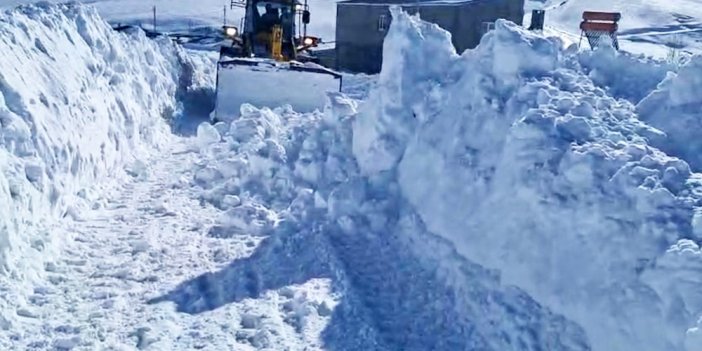 Kars’ta 18 köy yolu ulaşıma kapalı