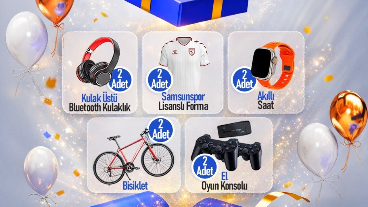 Canik’te karne hediyesi geleneği devam ediyor