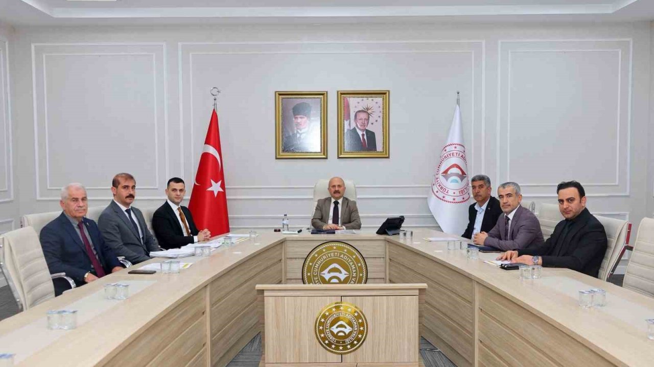 Adıyaman’da İl Özel İdaresi Encümen Toplantısı yapıldı