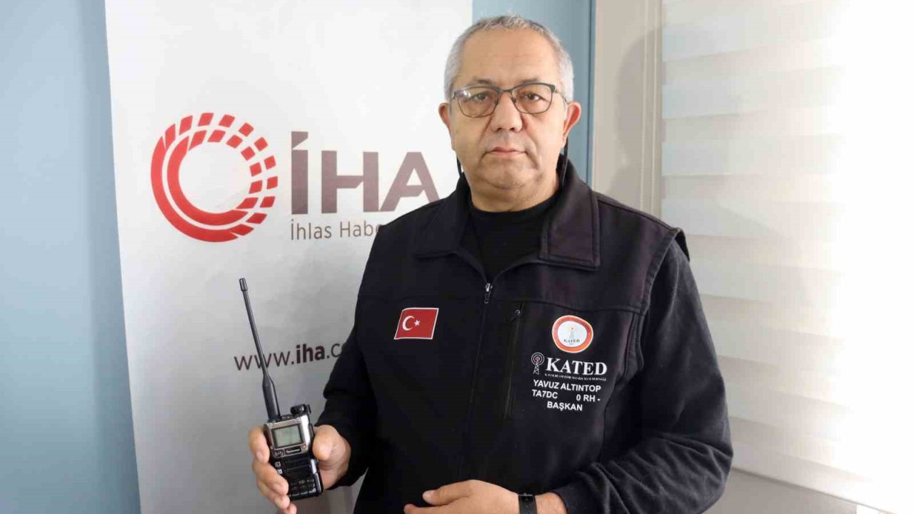 Kayseri’de amatör telsizciliğe ilgi artıyor