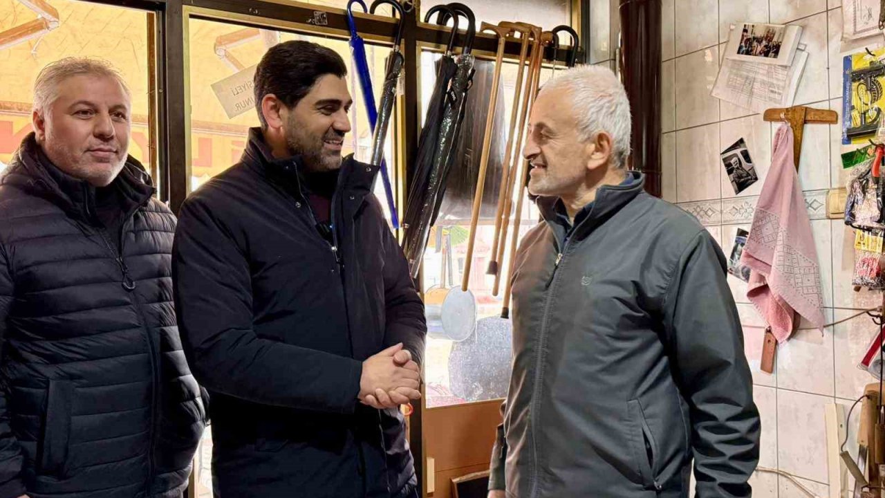 AK Parti teşkilatından esnaf ziyareti