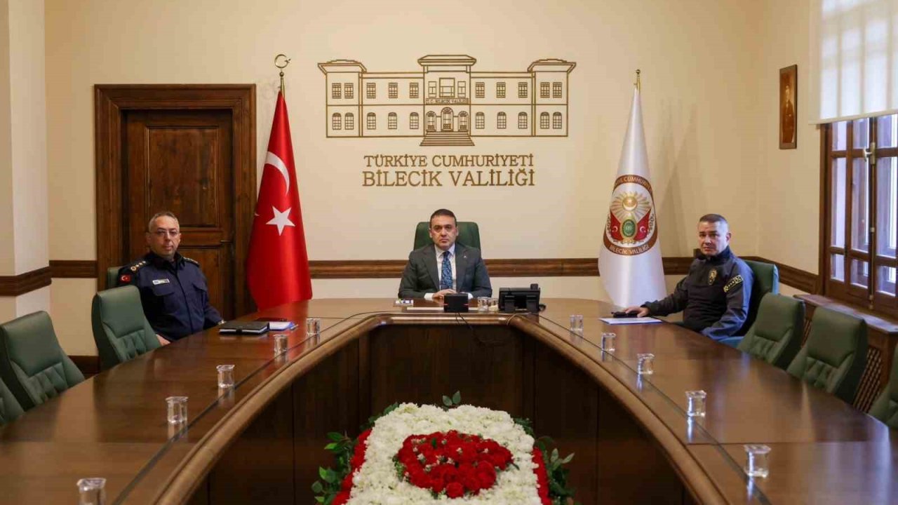 Bilecik’te güvenlik toplantısı gerçekleştirildi