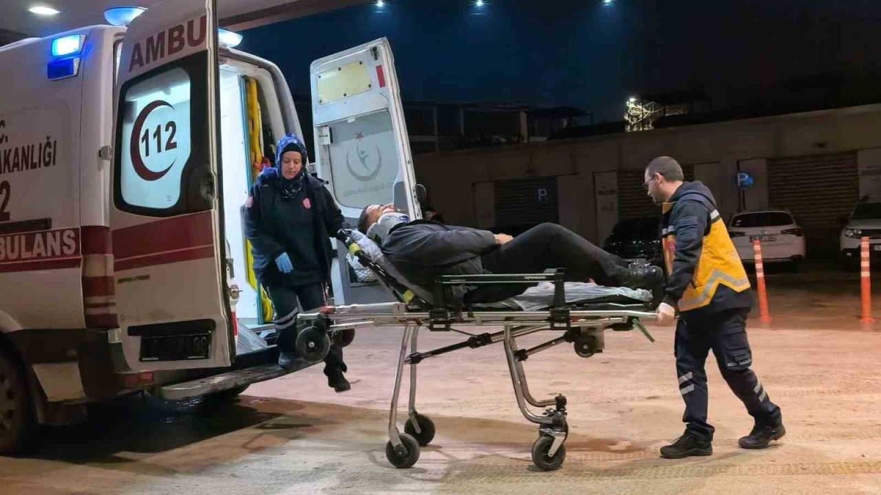 İnegöl’de araçlar çarpıştı: 2 yaralı