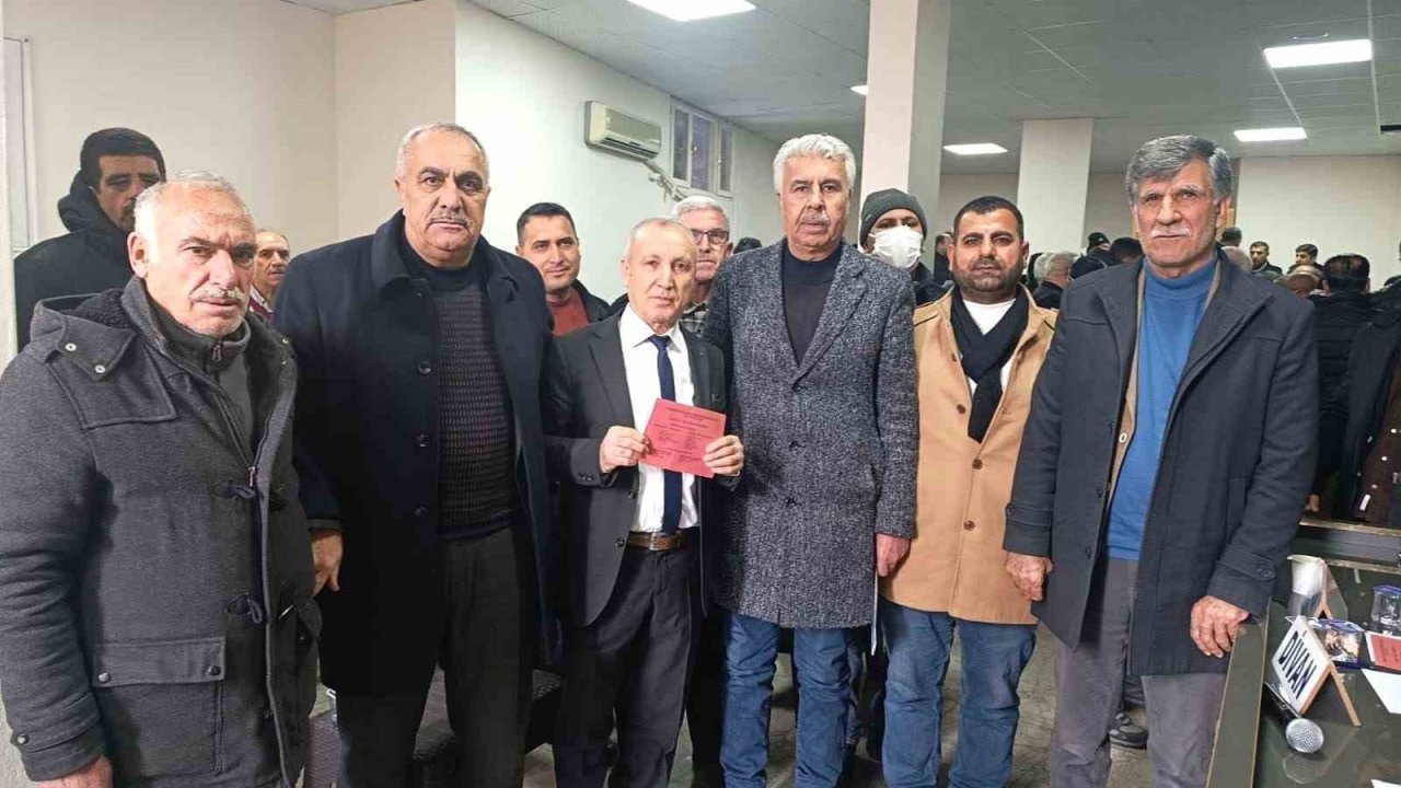 Çermik Esnaf ve Sanatkarlar Odası Başkanı Özdemir güven tazeledi