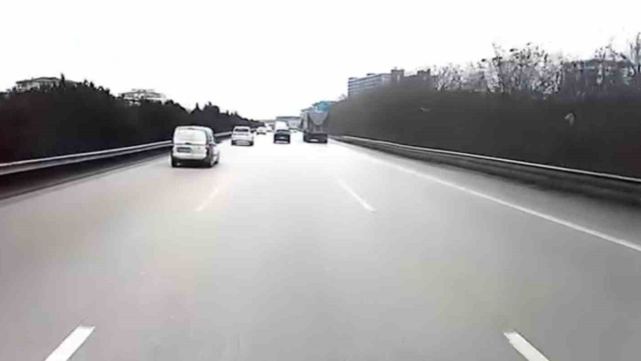 Bursa’da otoyolda facianın eşiğinden dönüldü