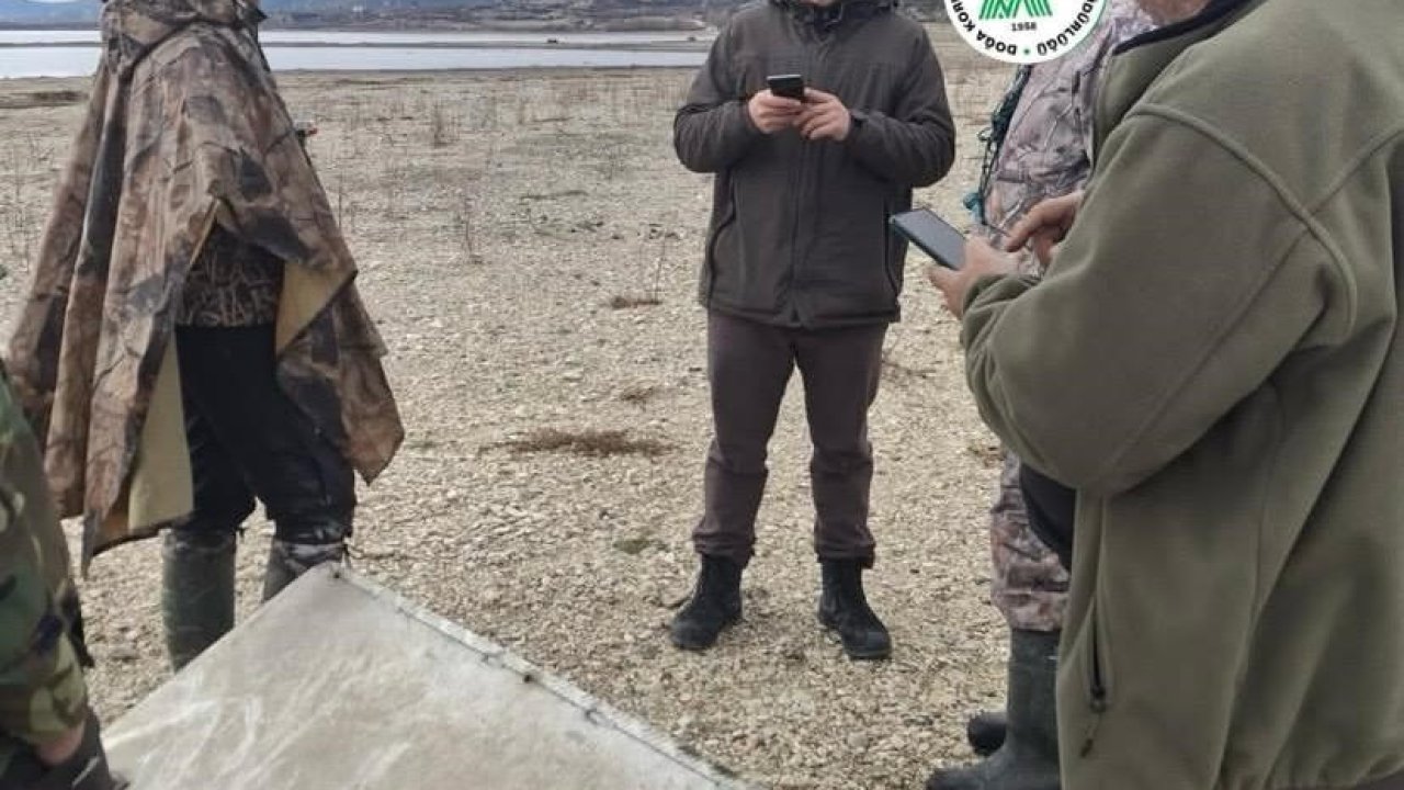 Isparta’da usulsüz av yapan 2 kişiye idari işlem yapıldı