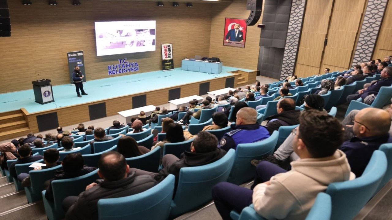 Kütahya’da uyuşturucuyla mücadelede farkındalık çalışması