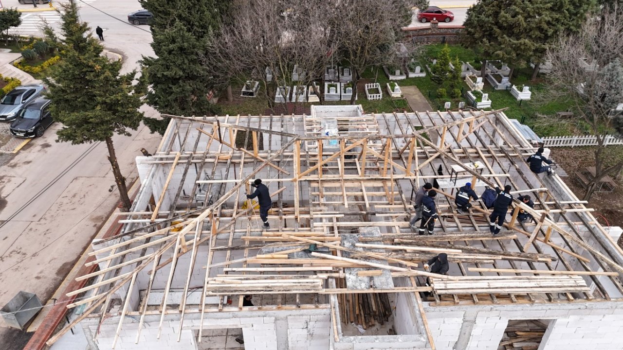 Kartepe Belediyesi cenaze hizmetleri binasının kapasitesini artırıyor