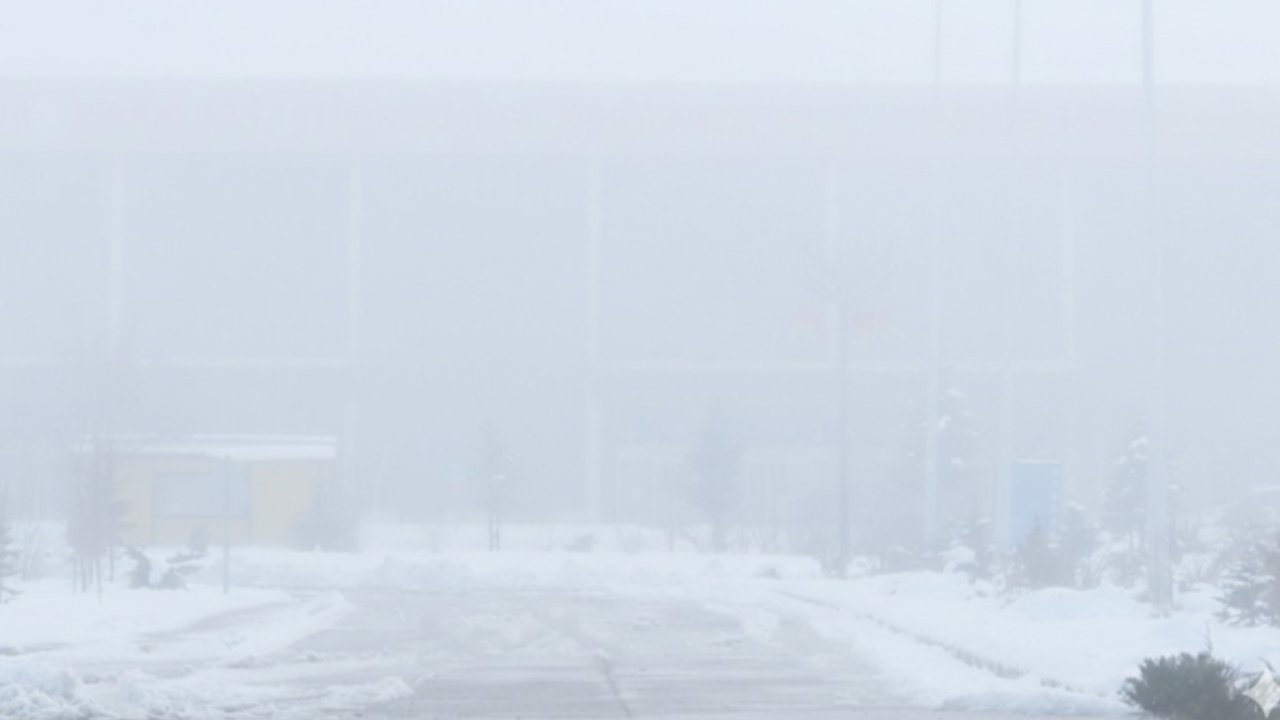 Yüksekova-Ankara uçak seferi sisten dolayı iptal edildi