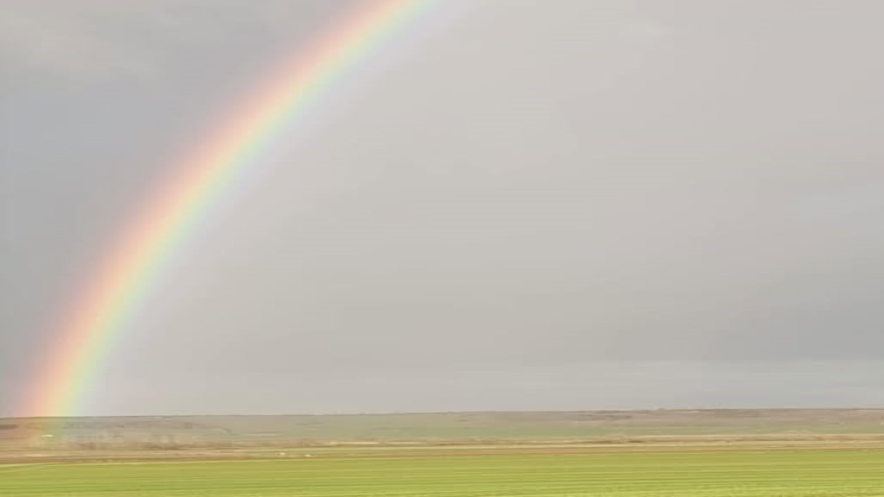Gökkuşağı Hayrabolu semalarını süsledi