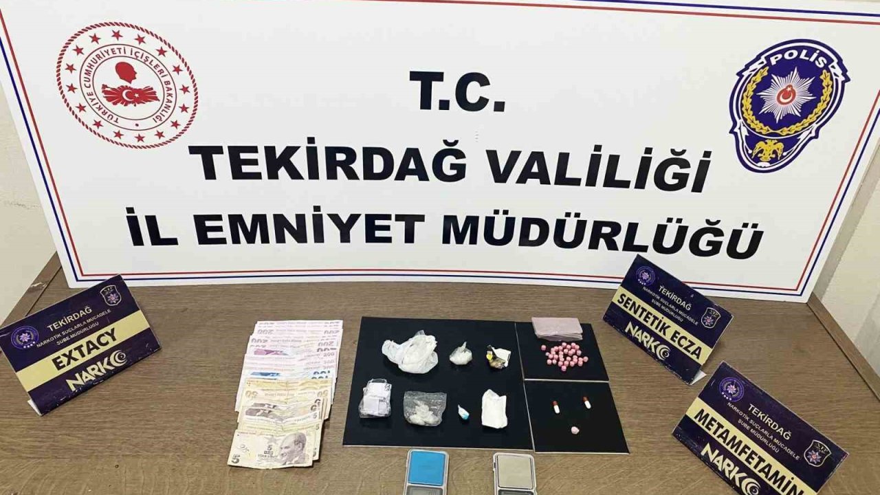 Tekirdağ’da uyuşturucuya geçit yok: 157 şüpheliye işlem, 16 tutuklama