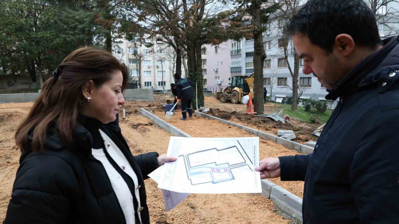 Osmangazi’de parklar yenileniyor