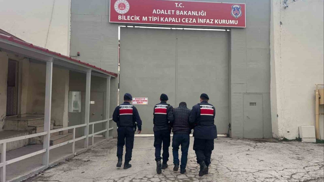 Bilecik’te aranan şahıs jandarma ekiplerince yakalandı