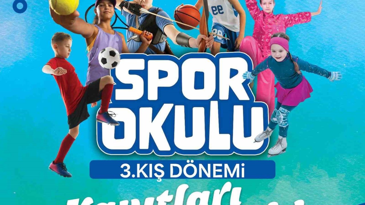 Spor A.Ş.’nin 3. kış dönemi spor okulu kayıtları başladı