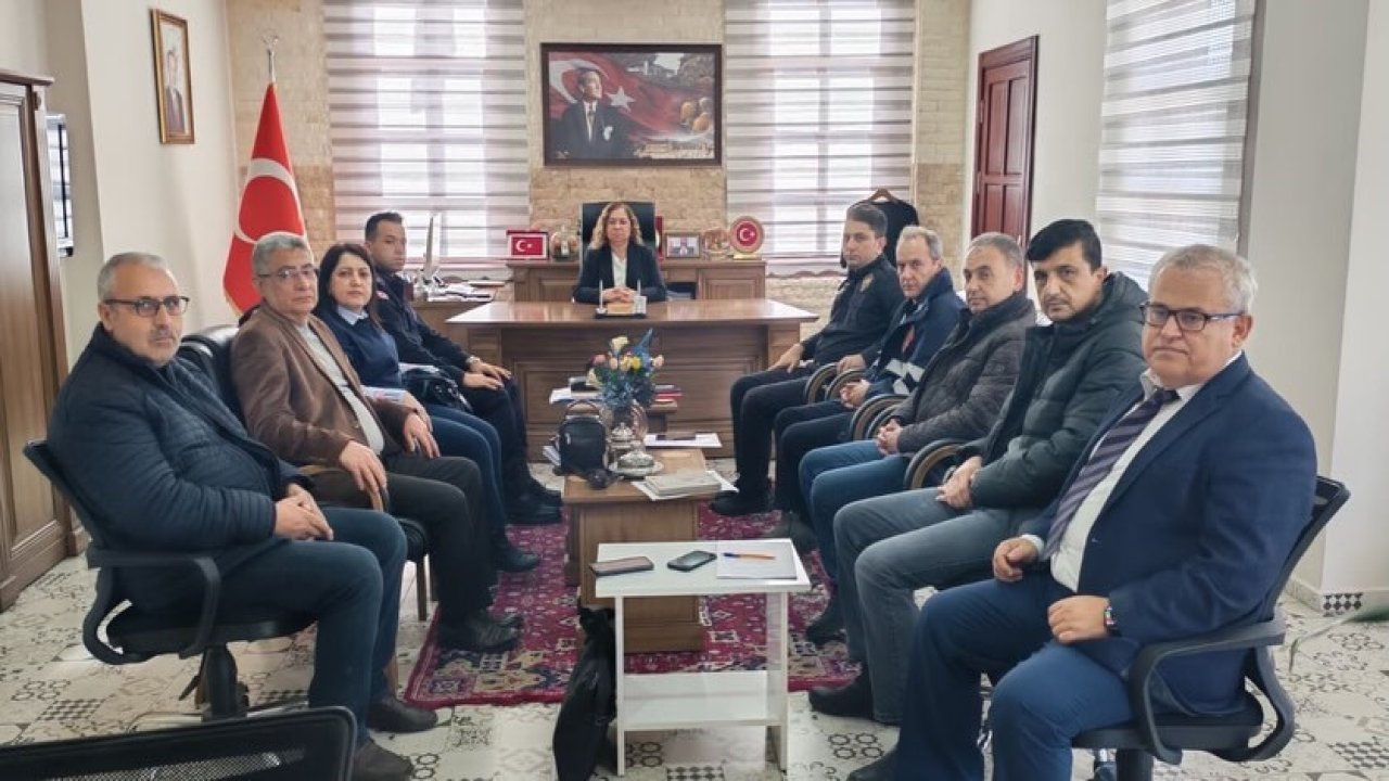 Germencik’te kriz merkezi toplandı