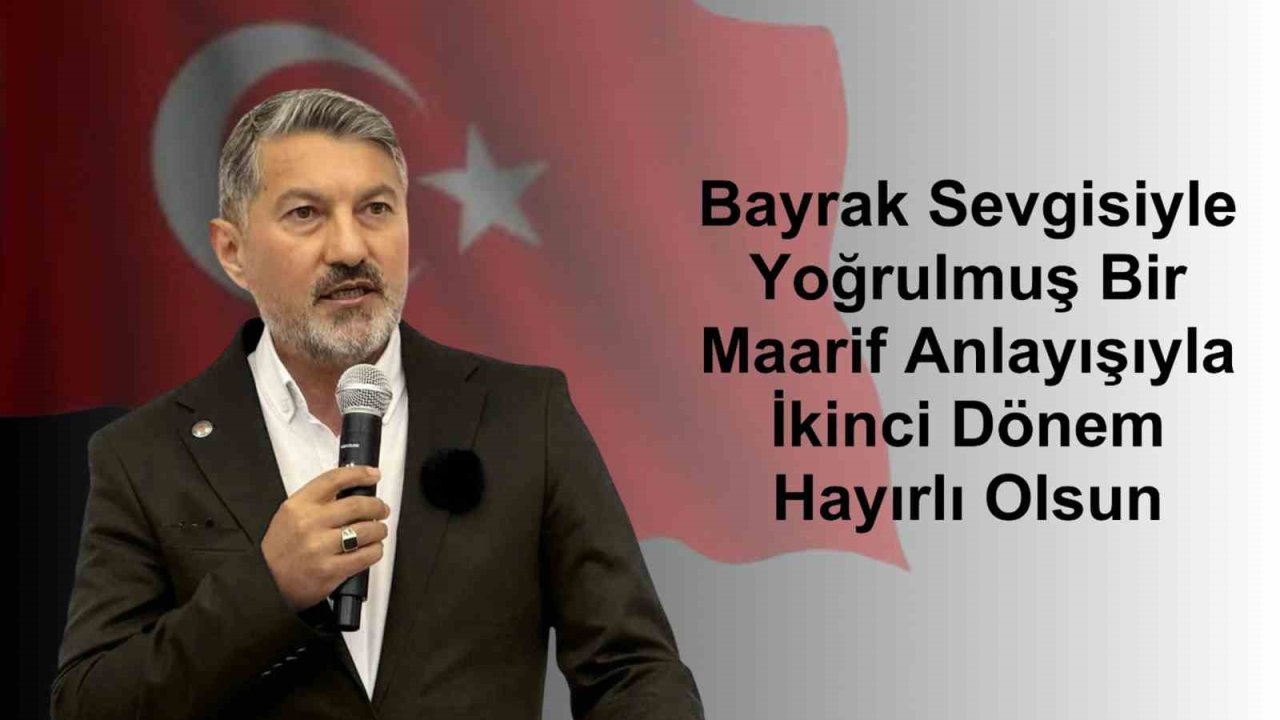 Uçak’tan ‘Türk Bayrak’lı mesaj