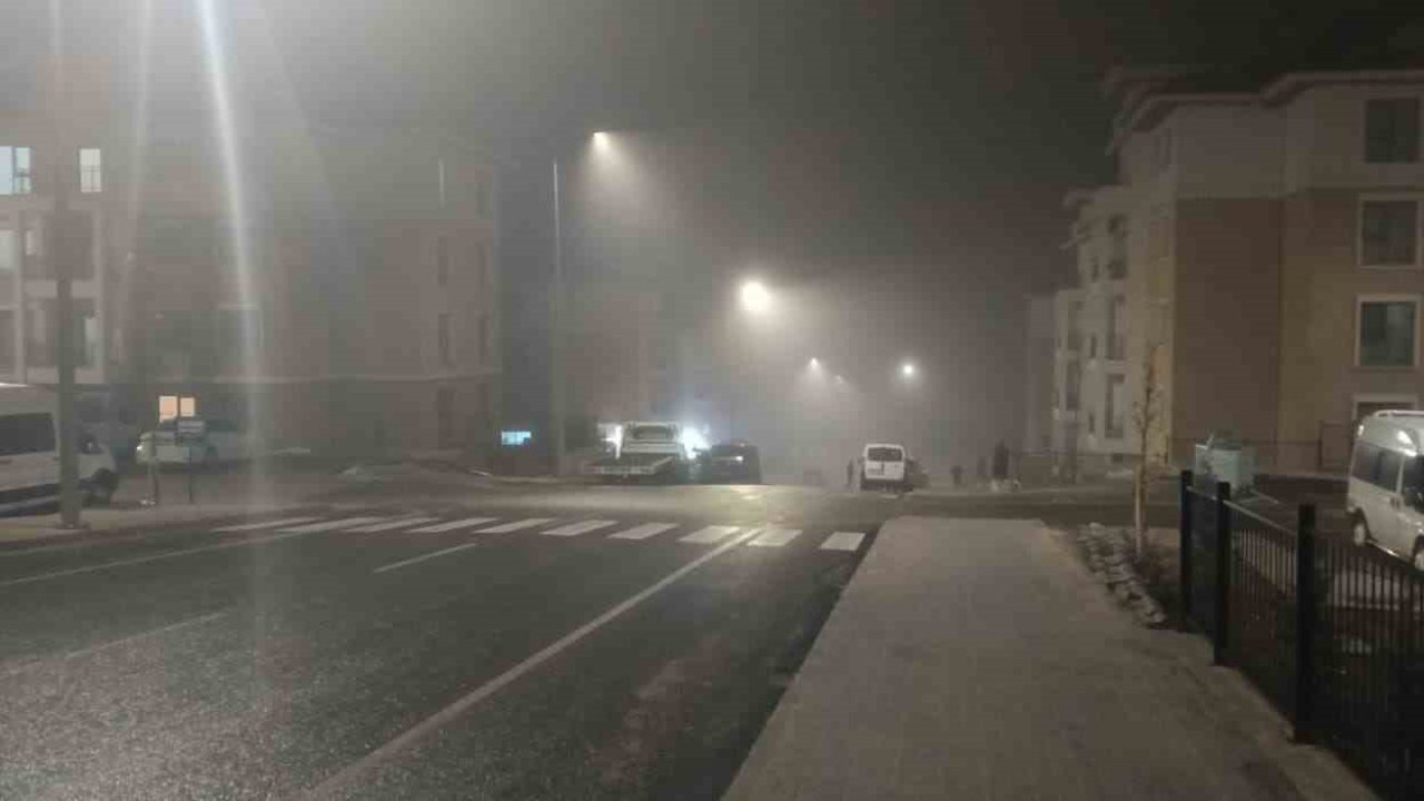 Gölbaşı’nda yoğun sis etkili oldu