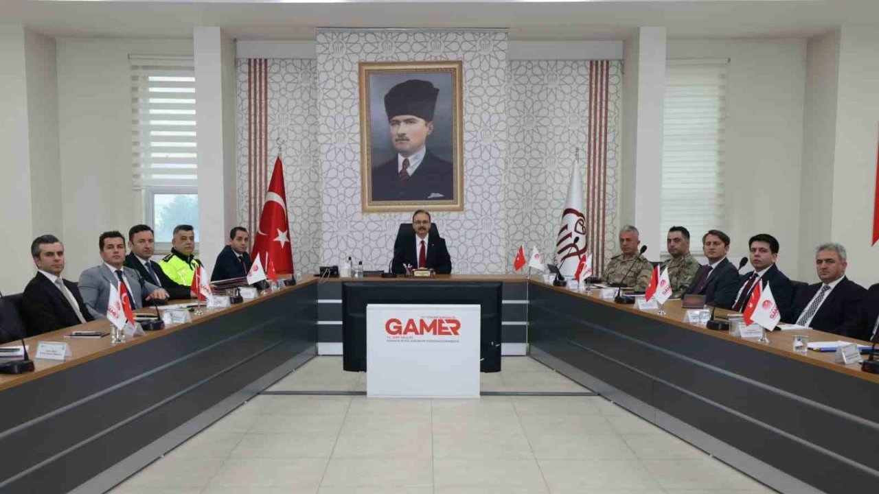 Vali Kızılkaya: "Bir önceki yılın ocak ayına kıyasla asayiş olaylarında yüzde 14 oranında azalma sağlanmıştır"