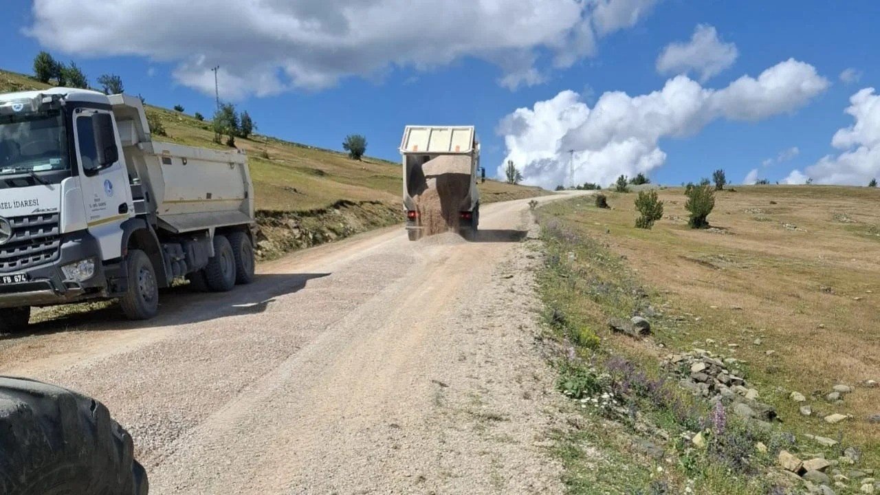 Gerze’de köylerin altyapısı güçlendirildi