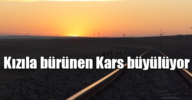 Kızıla bürünen Kars büyülüyor