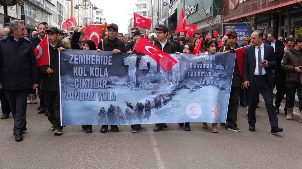 Van’da donarak şehit olan 120 kahraman çocuk unutulmadı