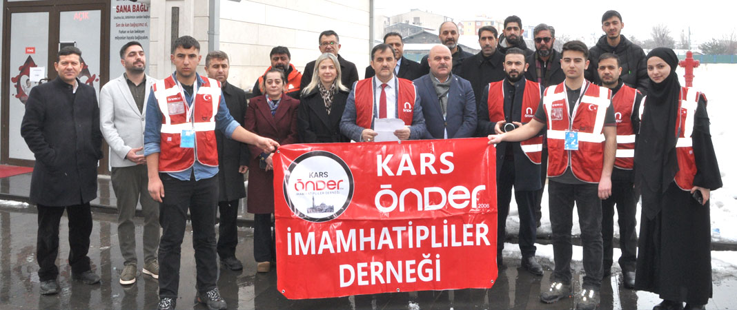 Kars’ta ‘İyilik Kanımızda Var’ seferberliği