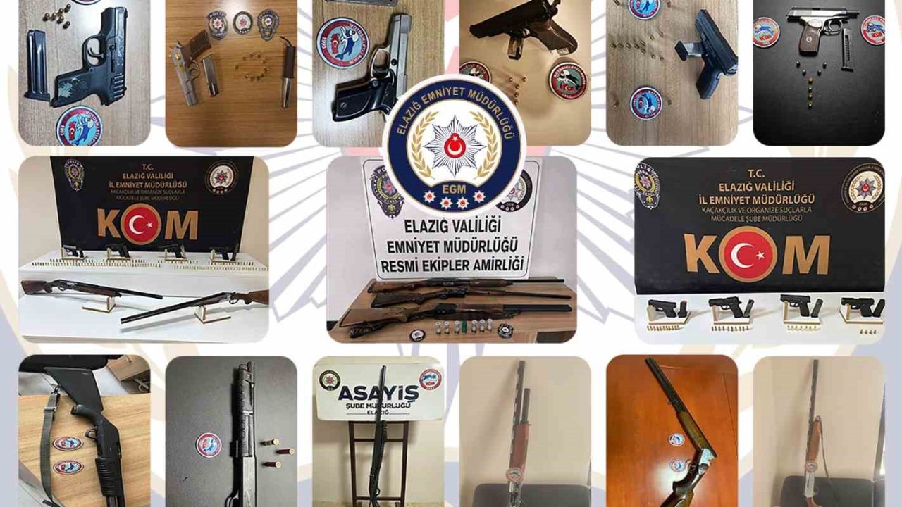 Elazığ’da kesinleşmiş hapis cezası bulunan 115 zanlı tutuklandı