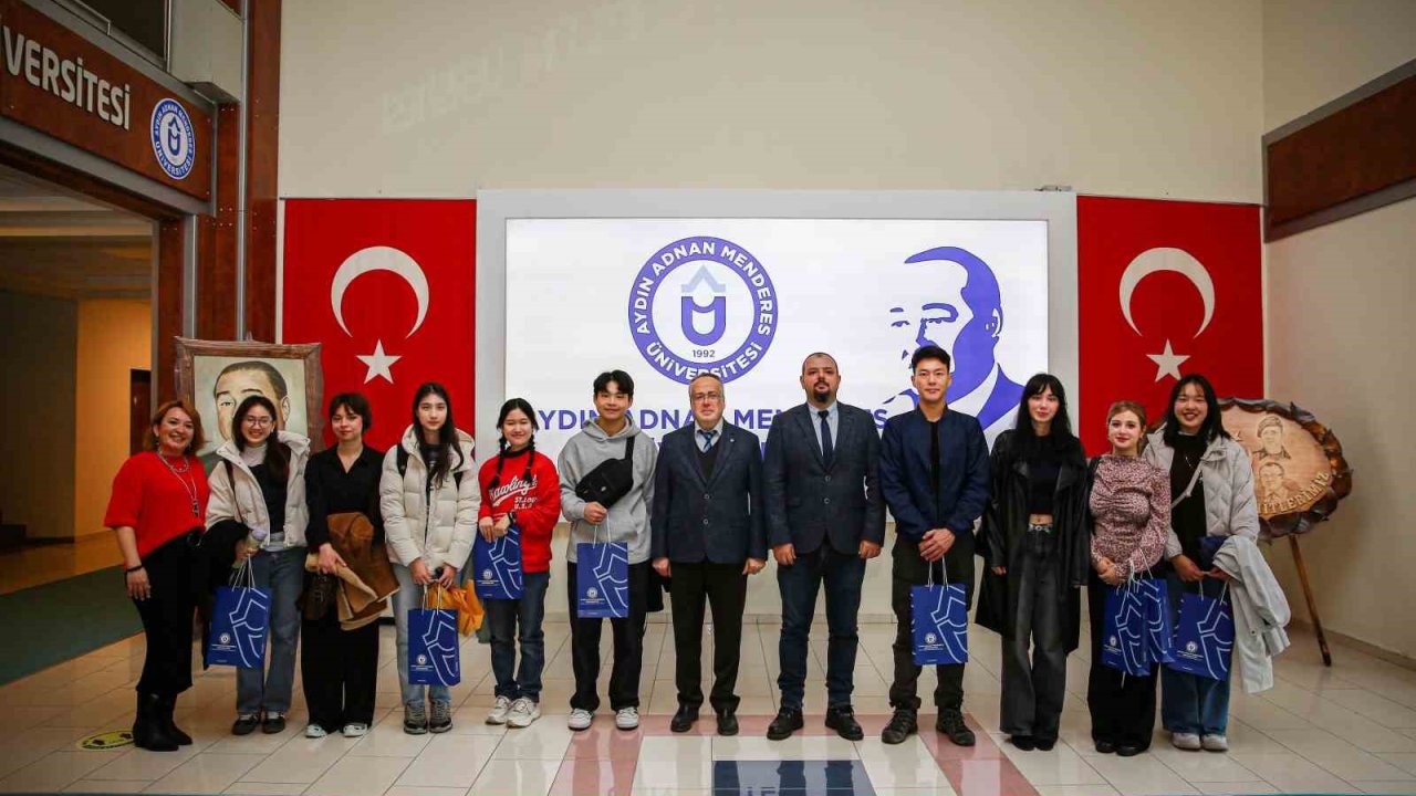 ADÜ Rektörü Kent, Tayvan Veteriner hekimlik öğrencilerini ağırladı