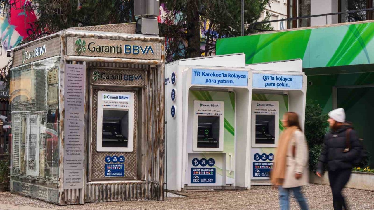 Çalışanların fikri hayata geçirildi, atıklar ile ATM üretildi