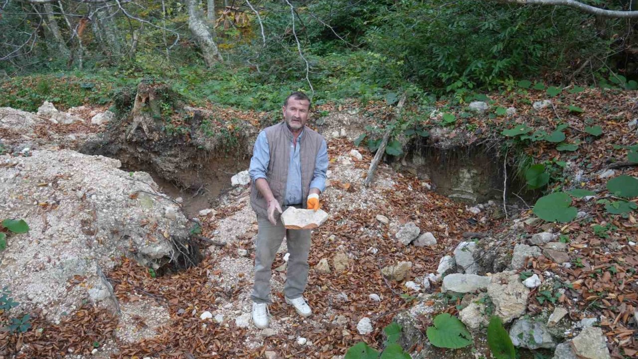 Kastamonu’daki gizemli yer altı yapıları definecilerin talanına uğradı