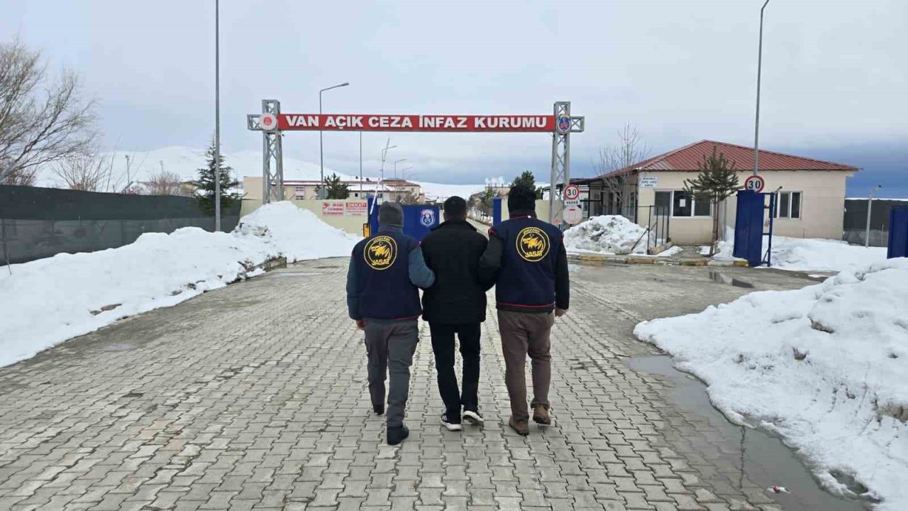 Hakkari’de 8 yıl hapis cezası bulunan şahıs yakalandı