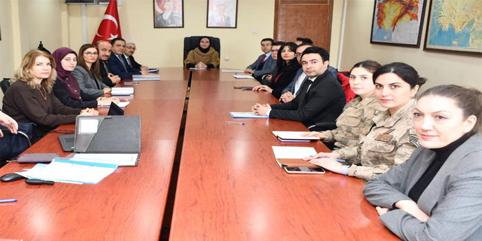 Kars’ta çocuk koruma koordinasyon kurulu toplandı