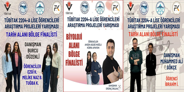 Kars bilsem’den tübitak 2204-a’da üç proje başarısı