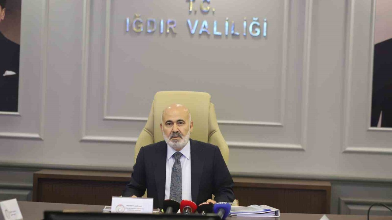 İçişleri Bakan Yardımcısı Mehmet Sağlam Iğdır’da Güvenlik Verilerini Açıkladı