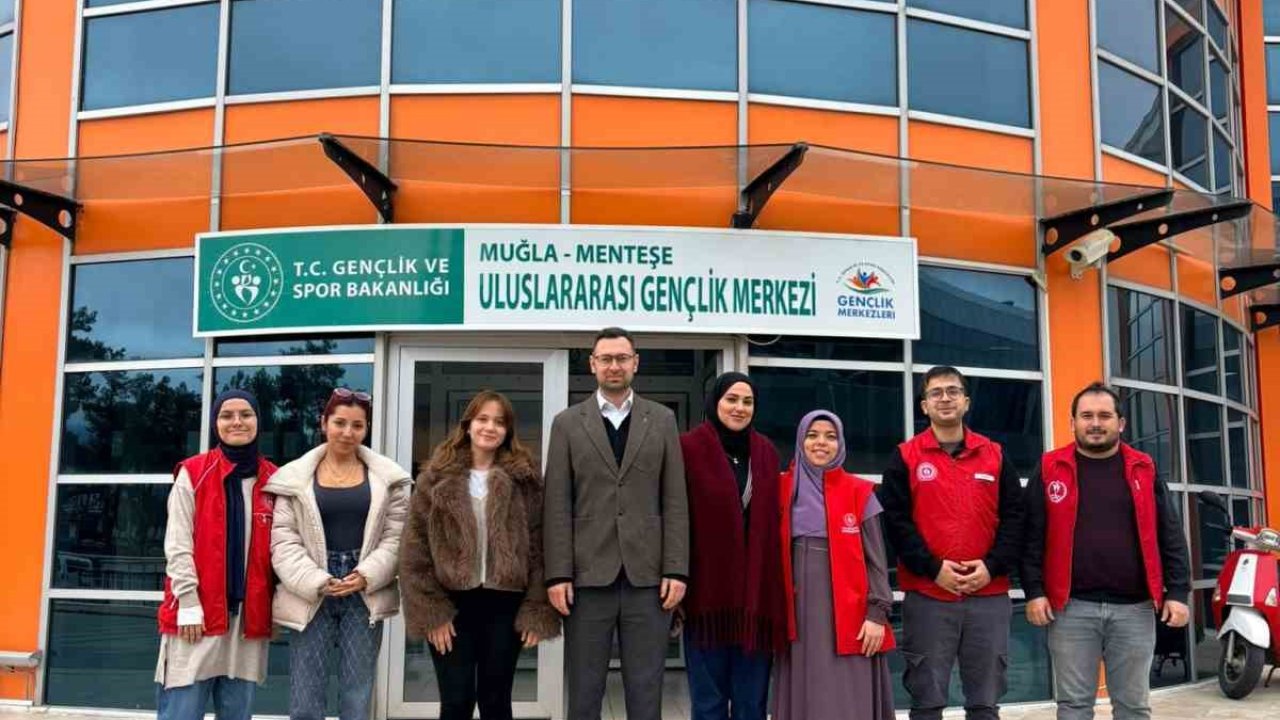 Menteşeli gençler Avrupa yolunda