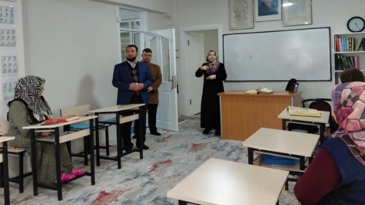 Tavşanlı’da engelli bireylere dini eğitimler sürüyor