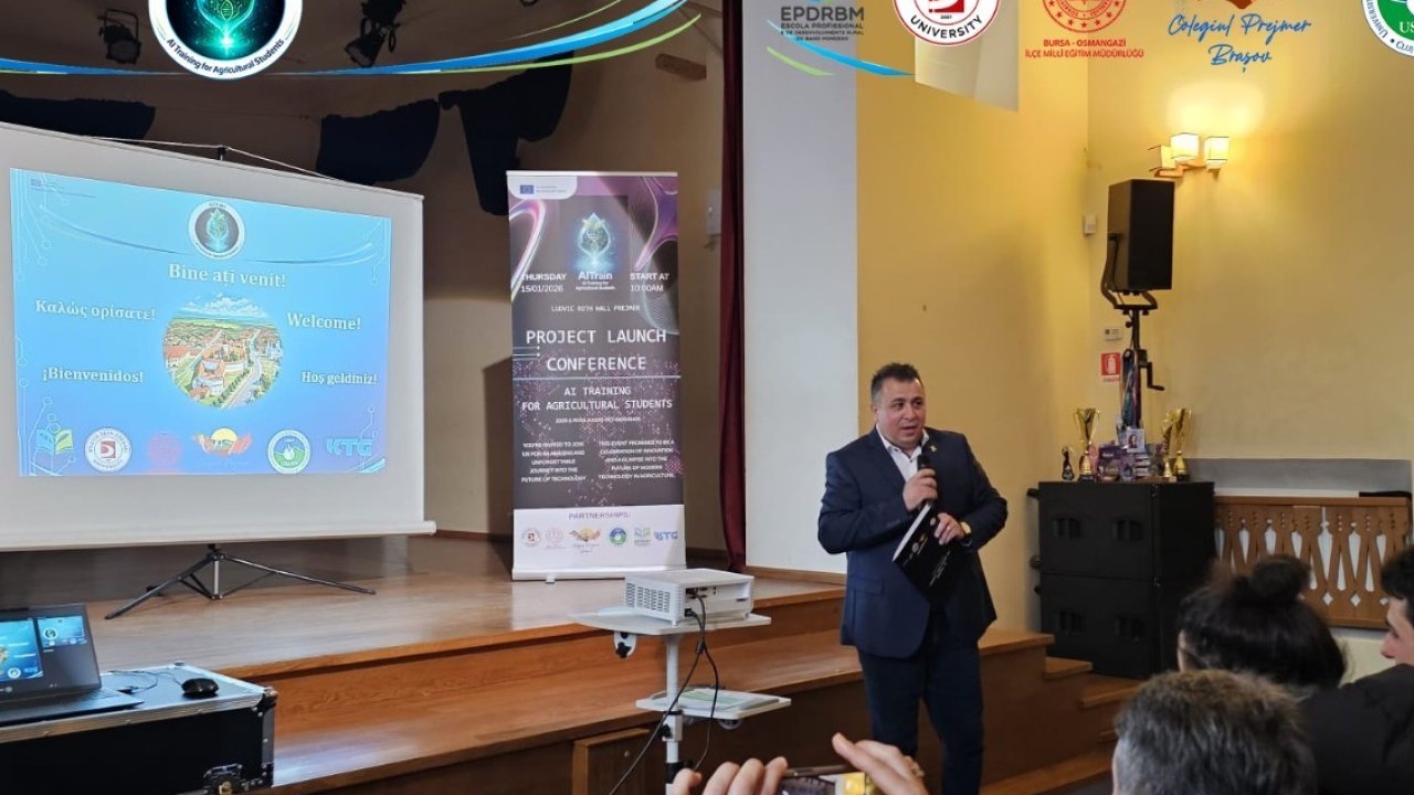 BŞEÜ’nün ortak olduğu "Erasmus+ AITrain Projesinin" açılış toplantısı Romanya’da yapıldı