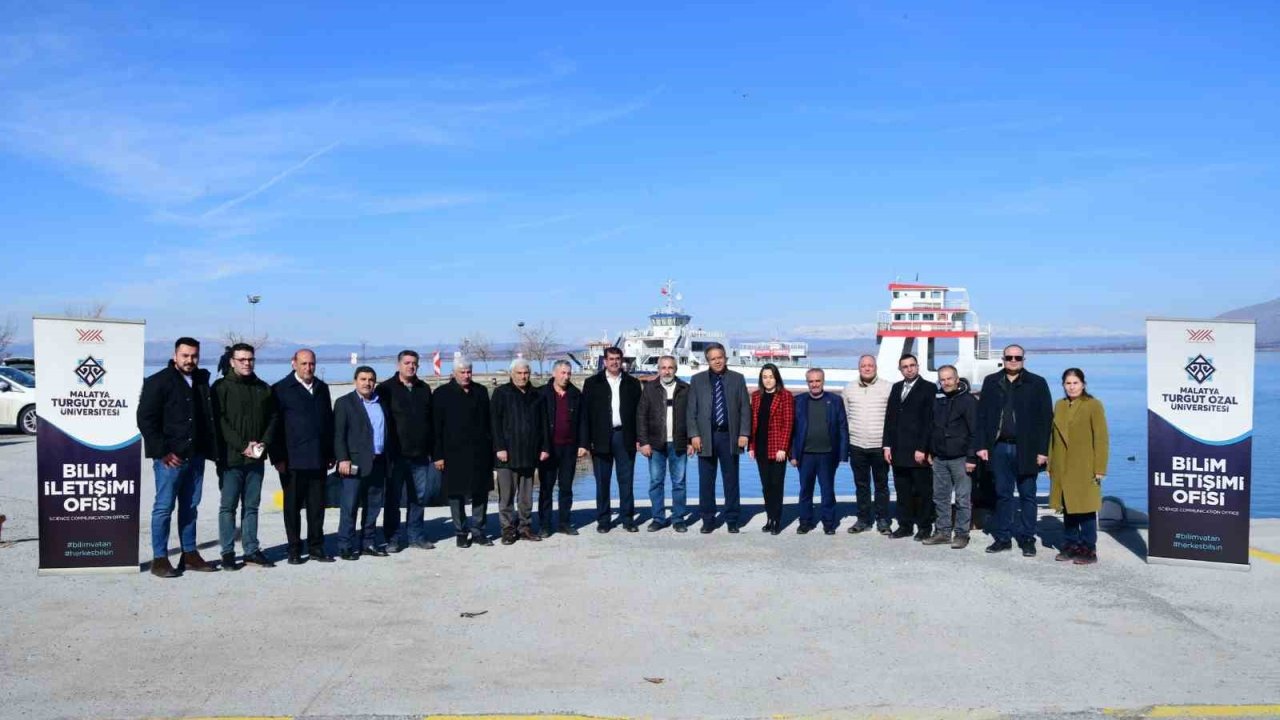 Malatya Atabey Feribotu’nda bilim buluşması